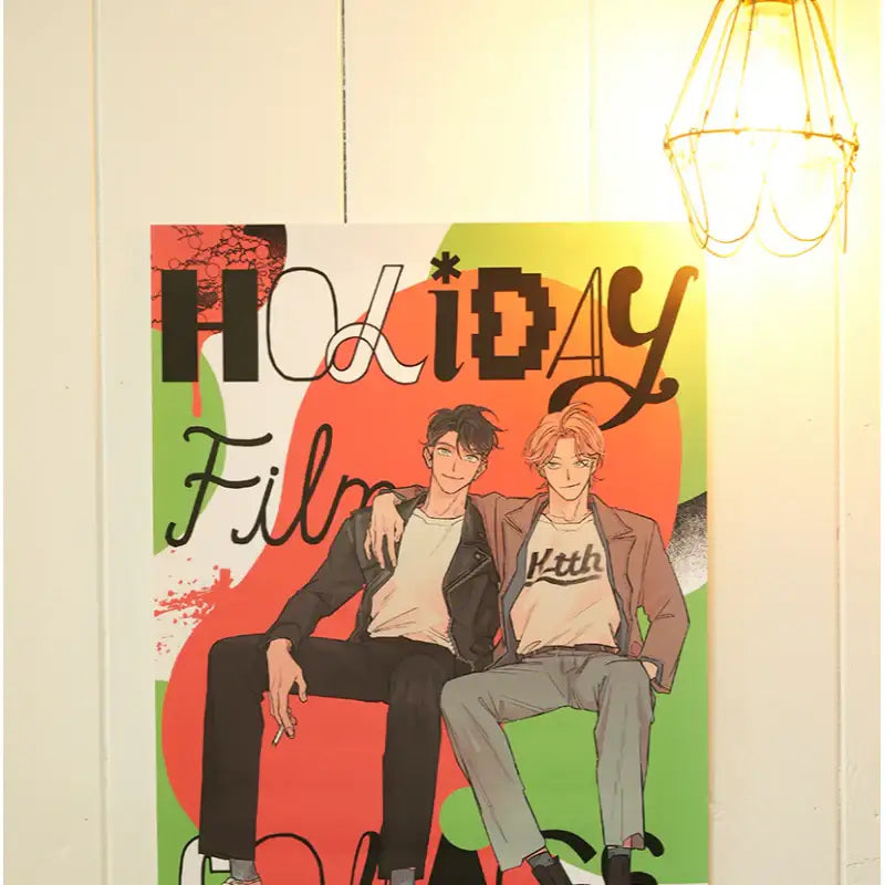 Holiday Film Collage - Poster - PolarFox - Poster - Harumio