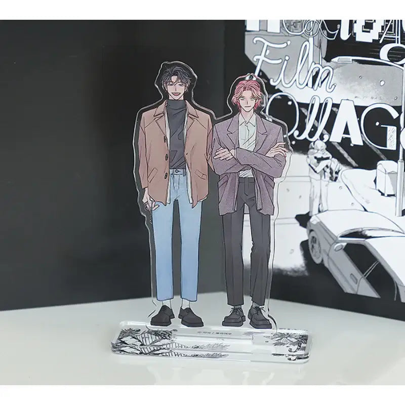 Holiday Film Collage - Acrylic Stand - PolarFox - Acrylic Stand - Harumio