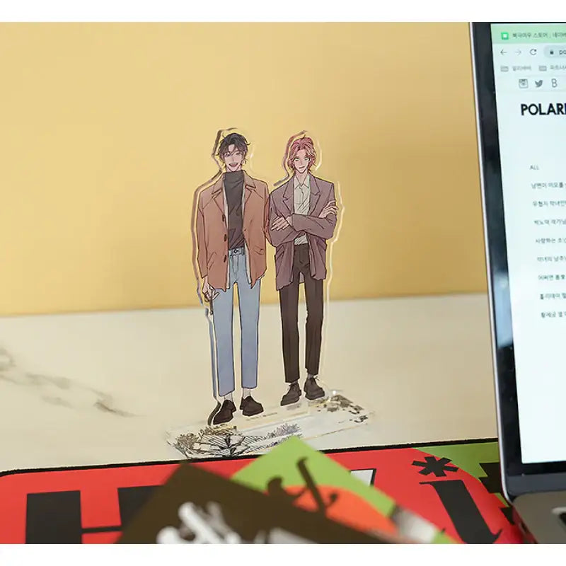 Holiday Film Collage - Acrylic Stand - PolarFox - Acrylic Stand - Harumio