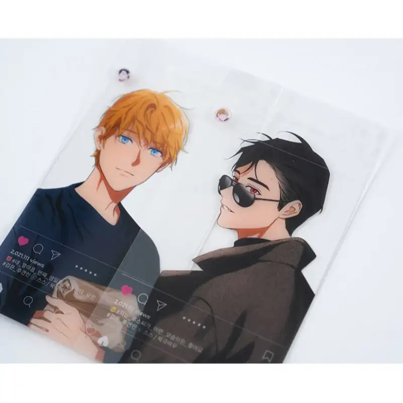 Black Guardian - Transparent Photocard Set - PolarFox - Transparent Photocard - Harumio
