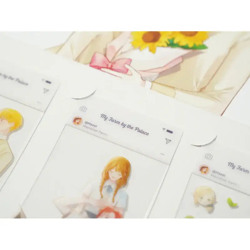 Marronnier Farm Near By The Imperial Palace - Transparent Photocard Set - PolarFox - Transparent Photocard - Harumio