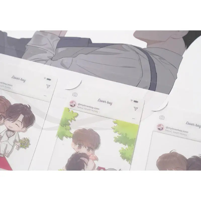 Lover Boy - Transparent Photocard Set - PolarFox - Transparent Photocard - Harumio