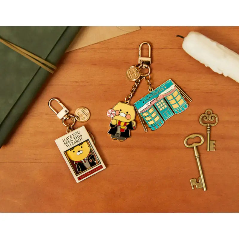 Harry Potter x Kakao Friends - Metal Keyring - Kakao Friends - Keyring - Harumio