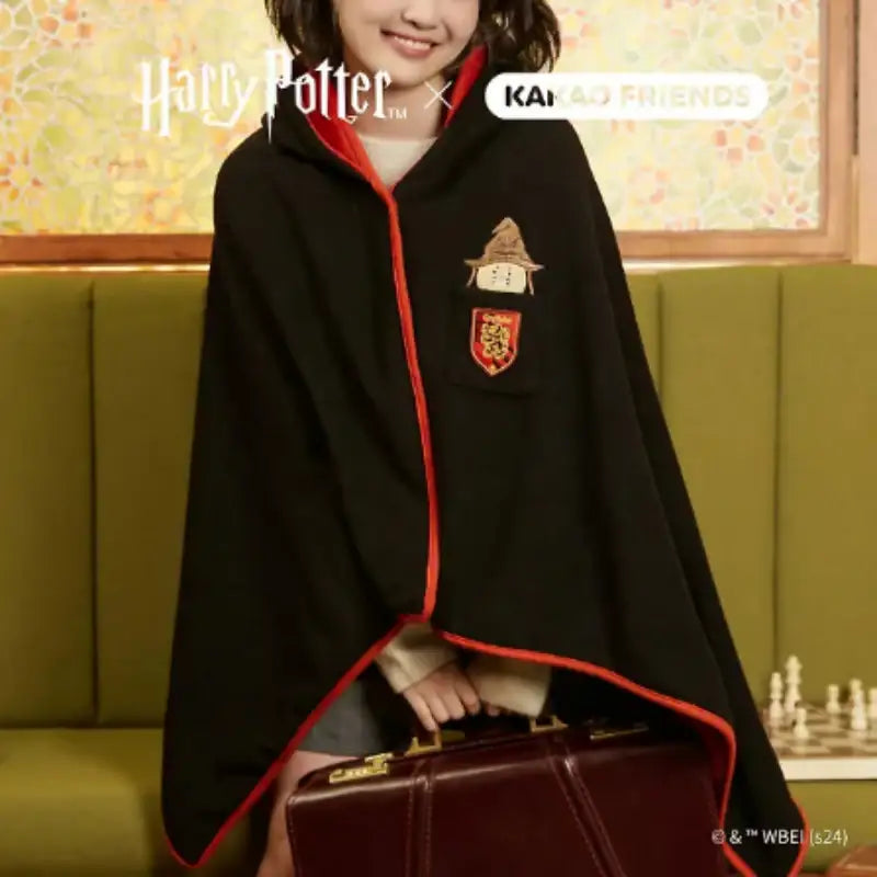 Harry Potter x Kakao Friends - Choonsik Cloak Blanket - Kakao Friends - Blanket - Harumio