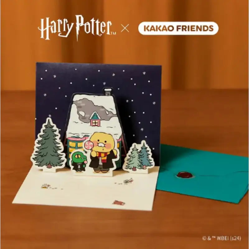 Harry Potter x Kakao Friends - Friends Pop-up Card - Kakao Friends - Card - Harumio