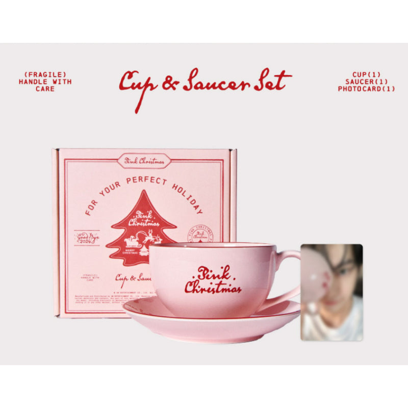 NCT 127 - 2024 Pink Christmas Cup & Saucer Set