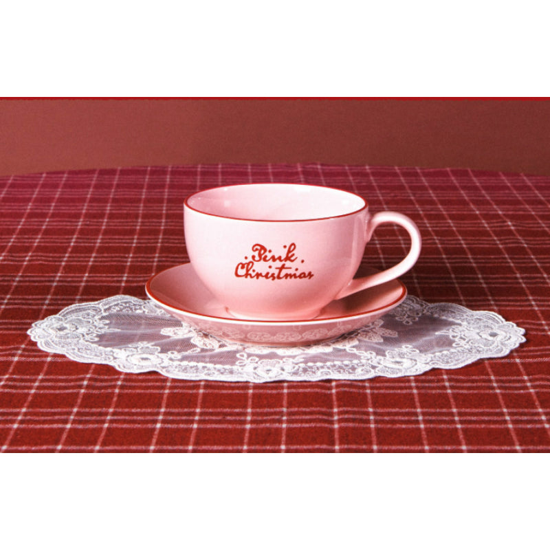 NCT 127 - 2024 Pink Christmas Cup & Saucer Set