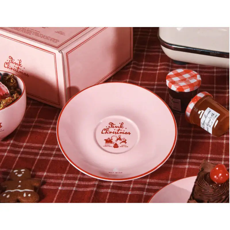 NCT 127 - 2024 Pink Christmas Cup & Saucer Set - SMTOWN - Cup - Harumio