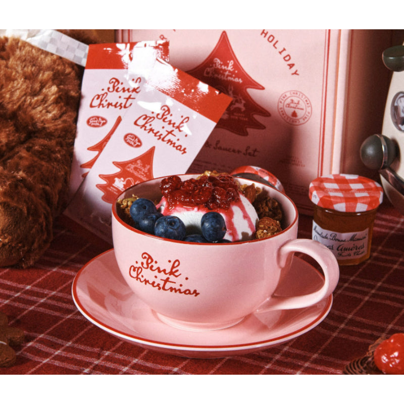NCT 127 - 2024 Pink Christmas Cup & Saucer Set