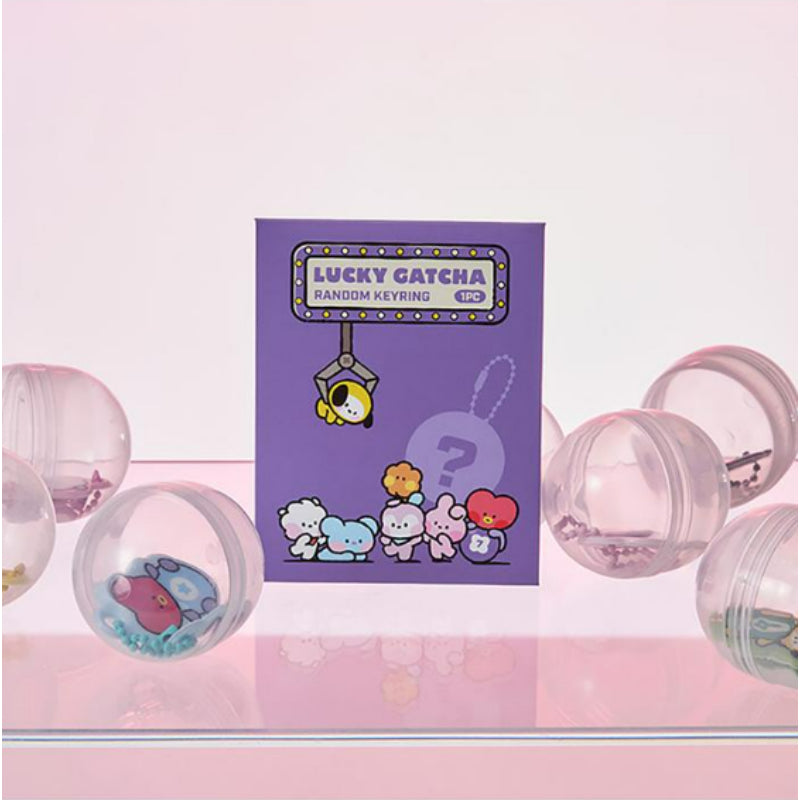 Line Friends x BT21 - Minini Lucky Gacha PVC Random Keyring