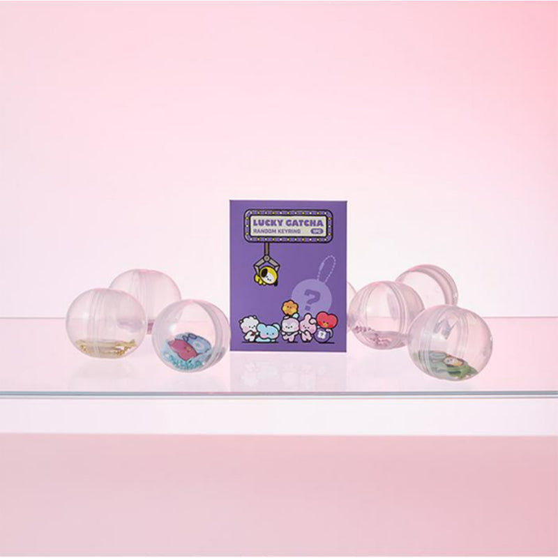 Line Friends x BT21 - Minini Lucky Gacha PVC Random Keyring