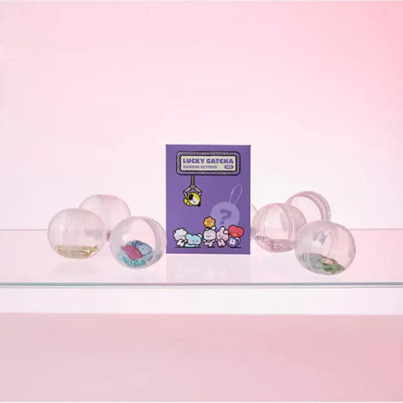Line Friends x BT21 - Minini Lucky Gacha PVC Random Keyring - BT21 - Keyring - Harumio