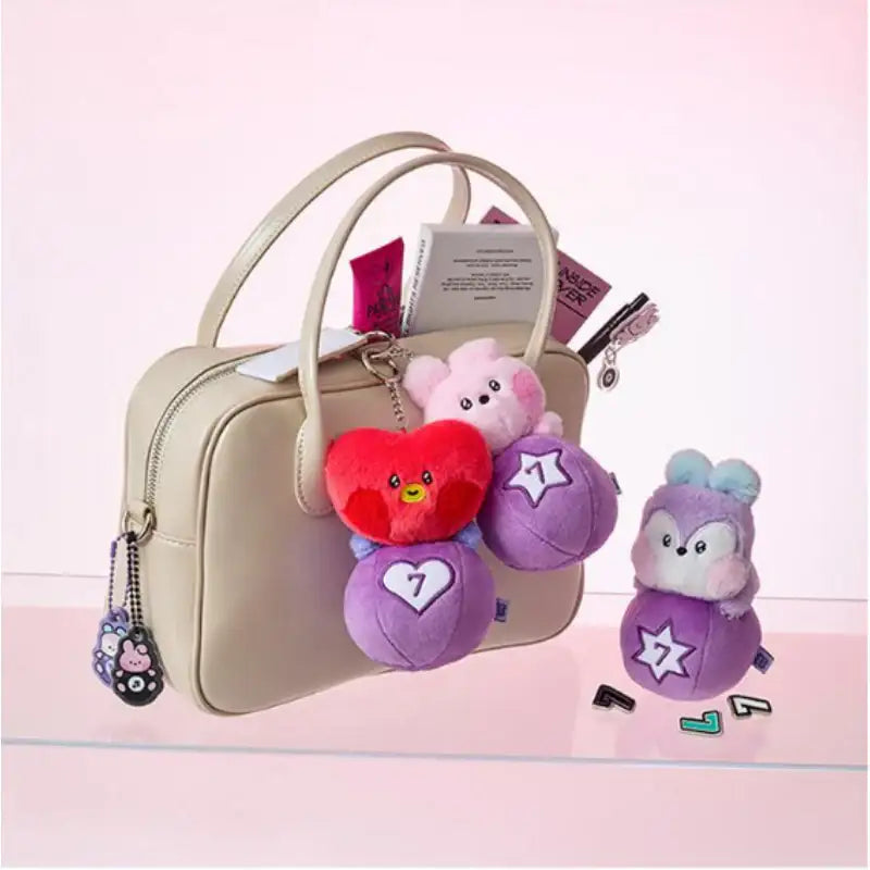 Line Friends x BT21 - Minini Lucky Gacha Doll Keyring - BT21 - Keyring - Harumio