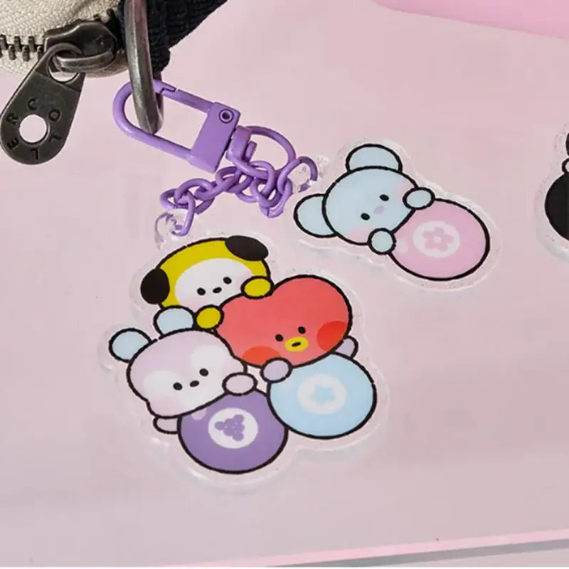 Line Friends x BT21 - Minini Lucky Gacha Acrylic Keyring - BT21 - Keyring - Harumio