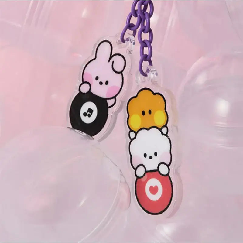 Line Friends x BT21 - Minini Lucky Gacha Acrylic Keyring - BT21 - Keyring - Harumio