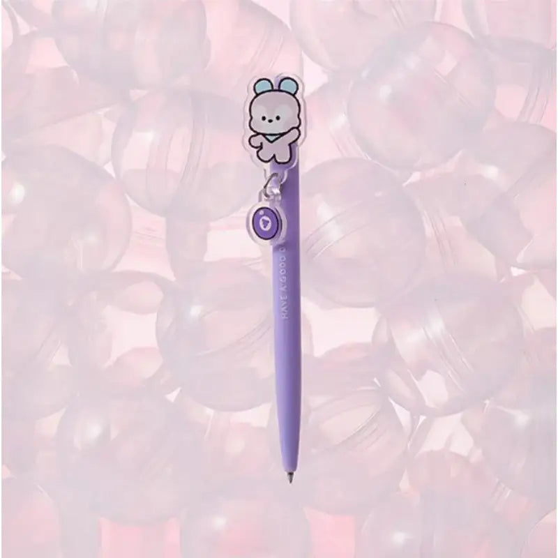 Line Friends x BT21 - Minini Lucky Gacha Gel Pen - BT21 - Gel Pen - Harumio