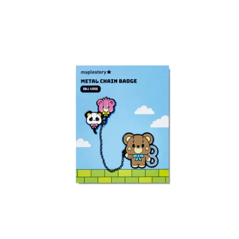 Maplestory - Metal Chain Badge - Maplestore - Chain Badge - Harumio