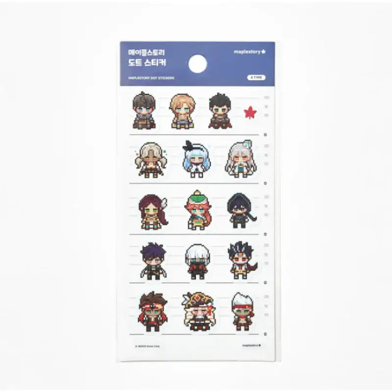 Maplestory - Dot Stickers - Maplestore - Sticker - Harumio