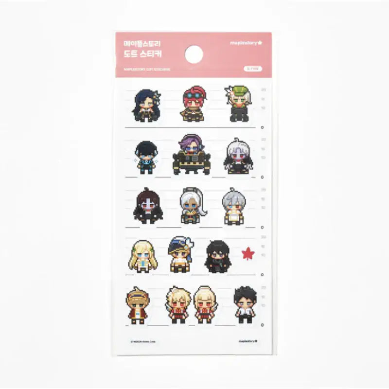 Maplestory - Dot Stickers - Maplestore - Sticker - Harumio