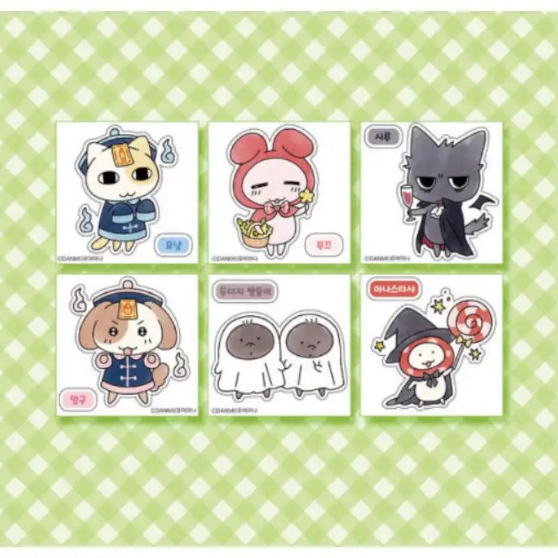 Myonyang & Meonggu's Bakery - Halloween Sticker Set - YourMana - Sticker - Harumio