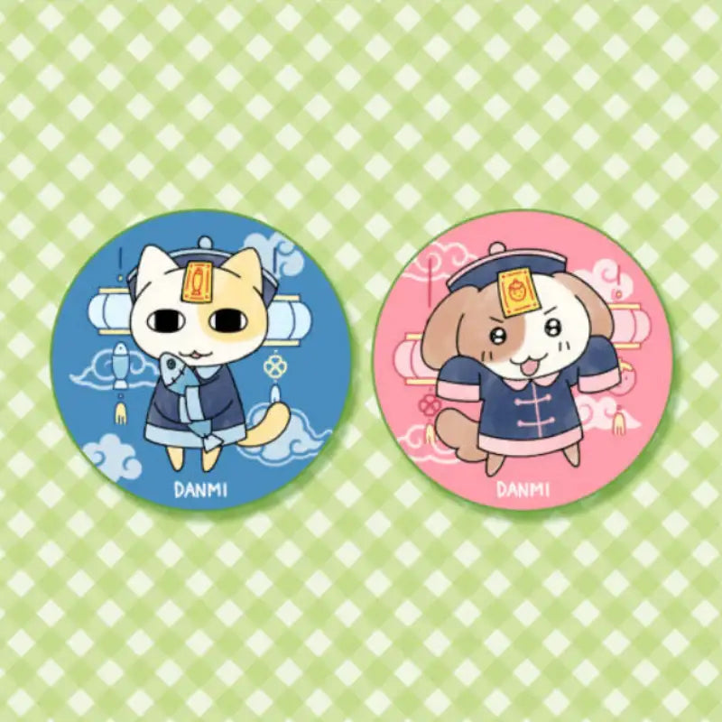 Myonyang & Meonggu's Bakery - Zombie Badge Set - YourMana - Badge - Harumio