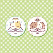 Myonyang & Meonggu's Bakery - Angel Badge Set - YourMana - Badge - Harumio