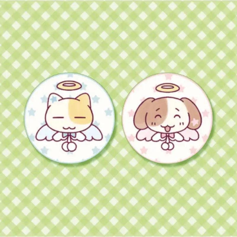 Myonyang & Meonggu's Bakery - Angel Badge Set - YourMana - Badge - Harumio
