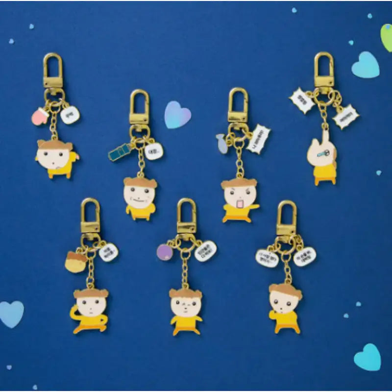 Maru Is a Puppy - Metal Keyring - Webtoon Friends - Keyring - Harumio