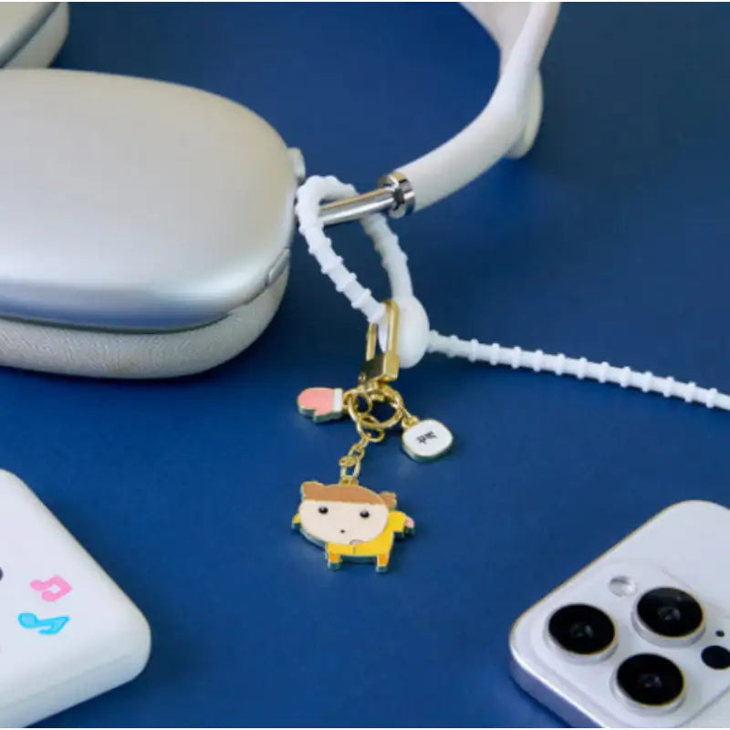 Maru Is a Puppy - Metal Keyring - Webtoon Friends - Keyring - Harumio
