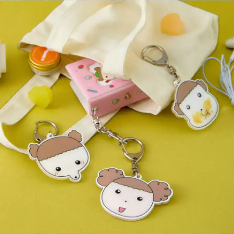 Maru Is a Puppy - Lenticular Keyring - Webtoon Friends - Keyring - Harumio