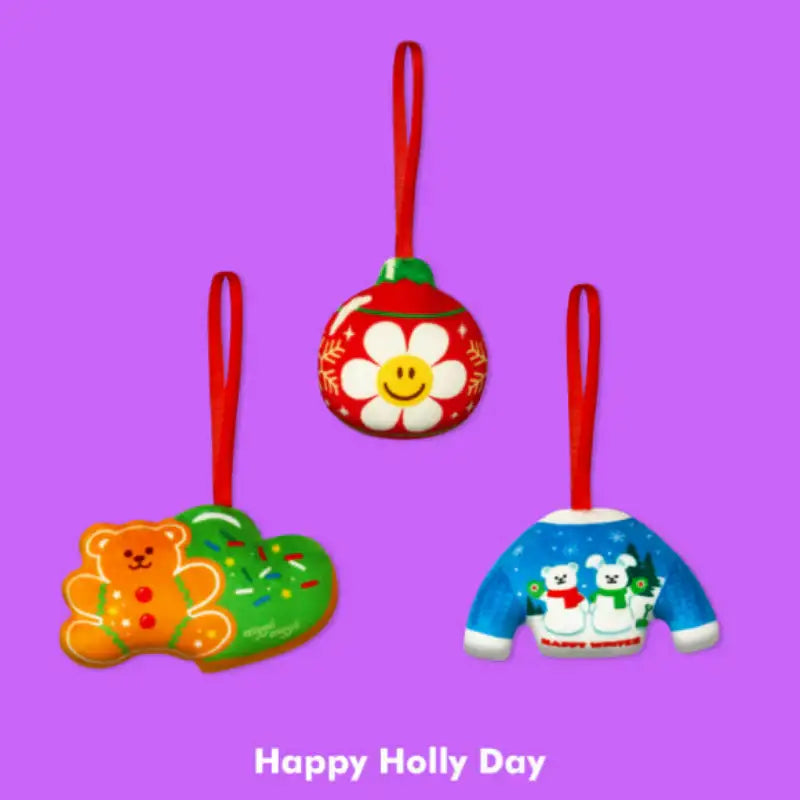Wiggle Wiggle - Ornament 3P Set - Wiggle Wiggle - Accessories - Harumio