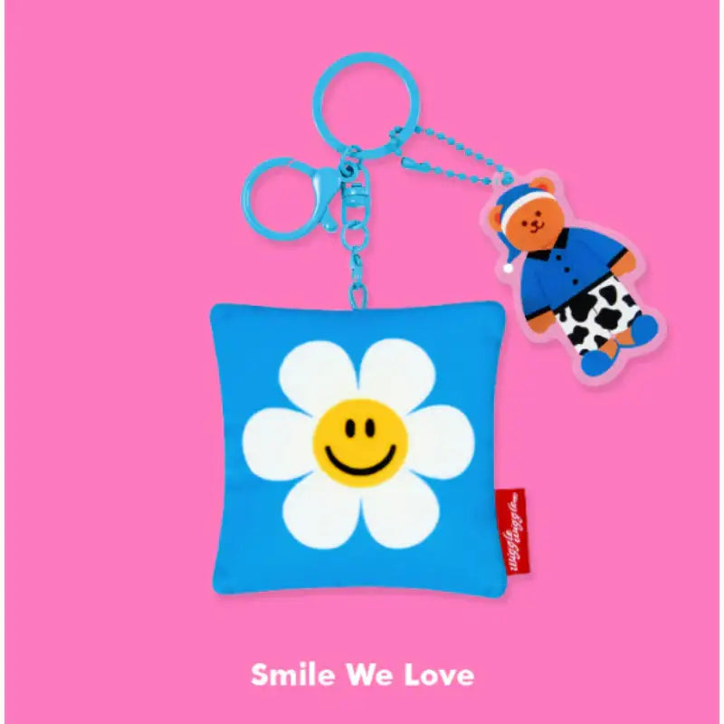 Wiggle Wiggle - Cushion Keyring - Wiggle Wiggle - Keyring - Harumio