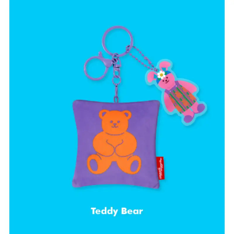 Wiggle Wiggle - Cushion Keyring - Wiggle Wiggle - Keyring - Harumio