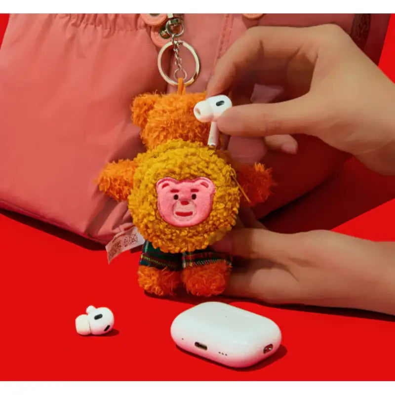 BELLYGOM x Wiggle Wiggle - Toy Keyring - Wiggle Wiggle - Keyring - Harumio