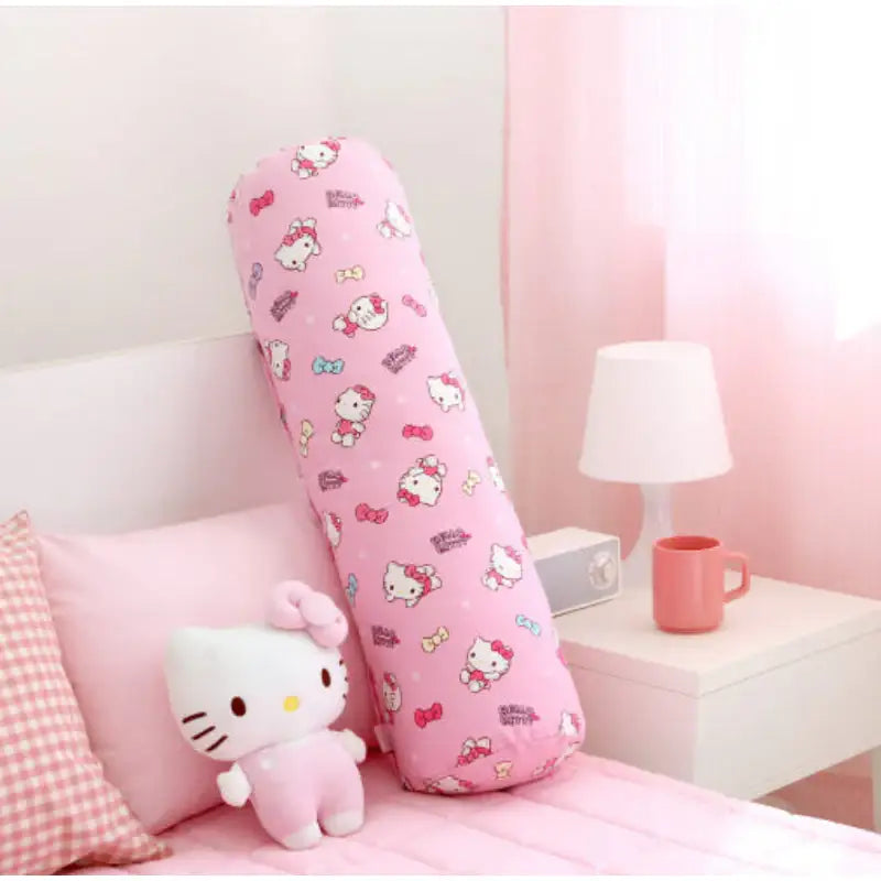 NARA HOME DECO x Sanrio - Hello Kitty Round Body Pillow - NARA HOME DECO - Long pillow - Harumio
