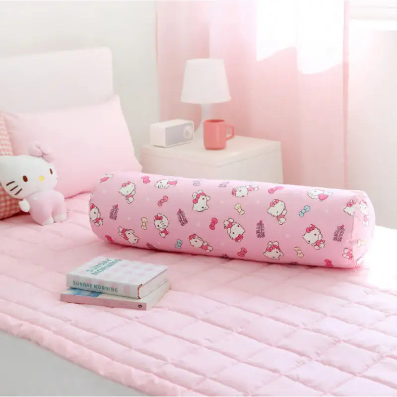 NARA HOME DECO x Sanrio - Hello Kitty Round Body Pillow - NARA HOME DECO - Long pillow - Harumio