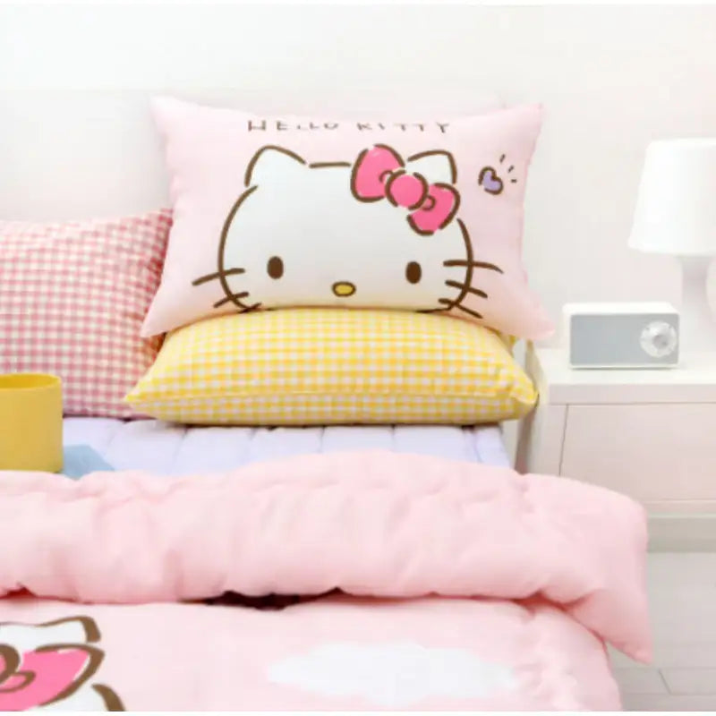 NARA HOME DECO X Sanrio - Picnic Hello Kitty Bedding Set - NARA HOME DECO - Blanket - Harumio