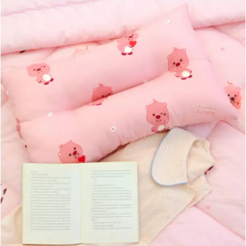 NARA HOME DECO X Zanmang Loopy - Lovely Heart Cervical Pillow - NARA HOME DECO - Cervical Pillows - Harumio