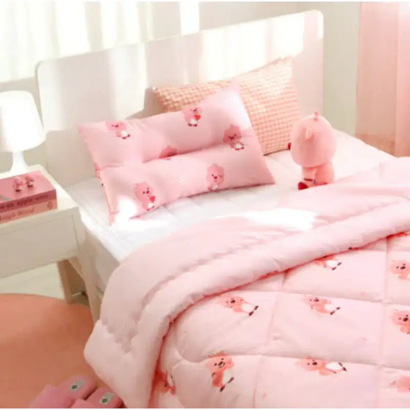 NARA HOME DECO X Zanmang Loopy - Lovely Heart Cervical Pillow - NARA HOME DECO - Cervical Pillows - Harumio