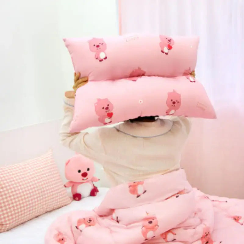 NARA HOME DECO X Zanmang Loopy - Lovely Heart Cervical Pillow - NARA HOME DECO - Cervical Pillows - Harumio