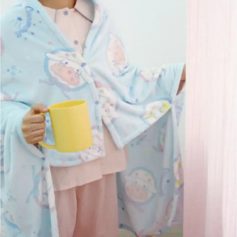 NARA HOME DECO X Sanrio - Cinnamoroll Sugar Frill Blanket - NARA HOME DECO - Blanket - Harumio