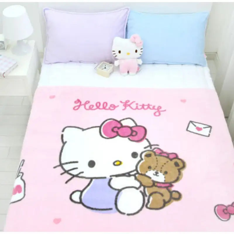 NARA HOME DECO X Sanrio - Hello Kitty Hug Blanket - NARA HOME DECO - Blanket - Harumio