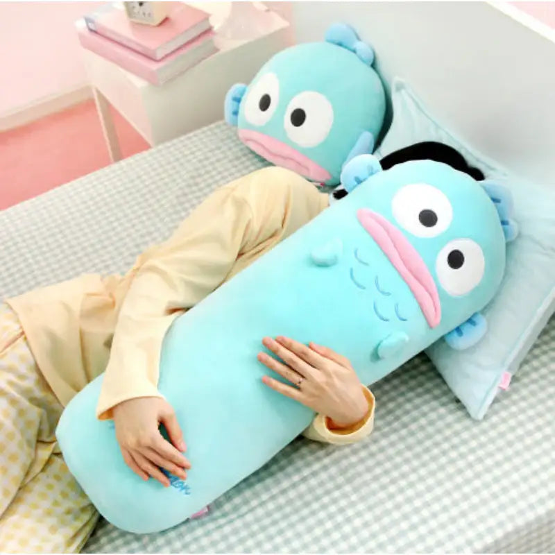 NARA HOME DECO x Sanrio - Funny Hangyodon Body Pillow - NARA HOME DECO - Long pillow - Harumio