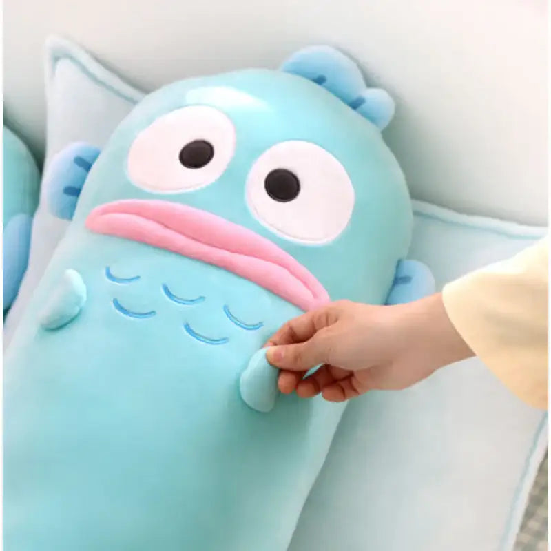 NARA HOME DECO x Sanrio - Funny Hangyodon Body Pillow - NARA HOME DECO - Long pillow - Harumio
