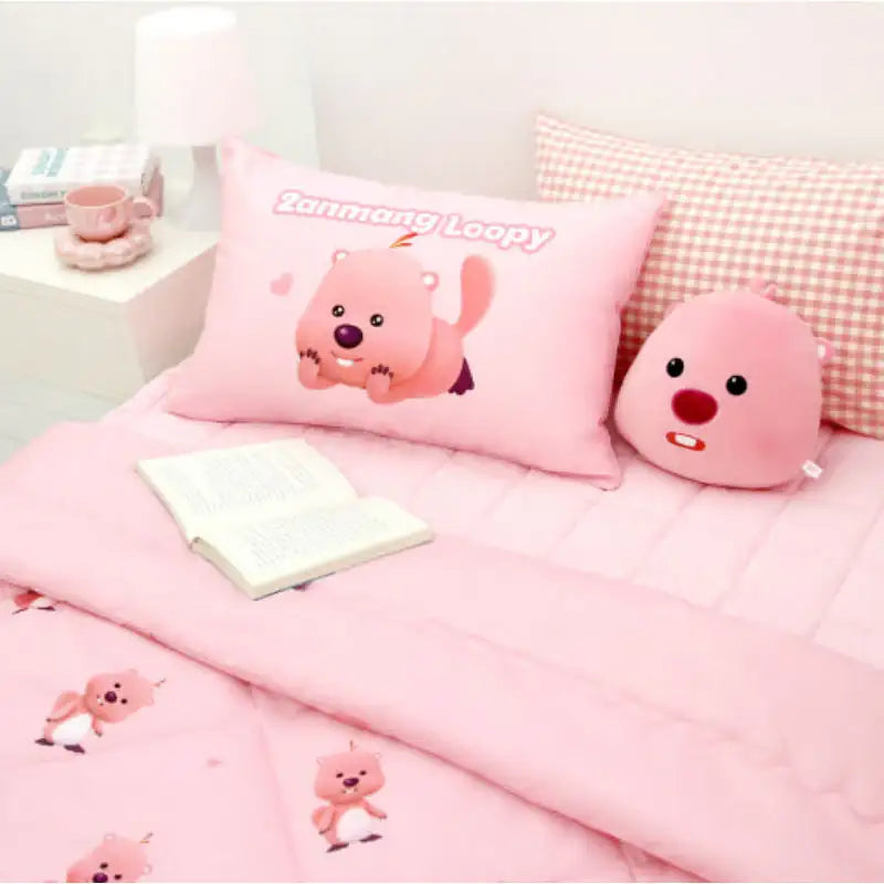 NARA HOME DECO X Zanmang Loopy - Happy Day Bedding Set - NARA HOME DECO - Blanket - Harumio