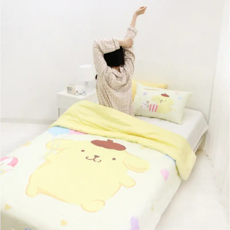 NARA HOME DECO X Sanrio - Pillow Cover Happy - NARA HOME DECO - Pillow Cover - Harumio
