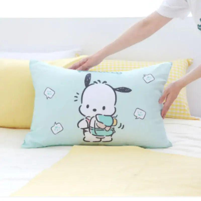 NARA HOME DECO x Sanrio - Pochacco Pure Cotton Pillow Cover Follow - NARA HOME DECO - Home & Living - Harumio
