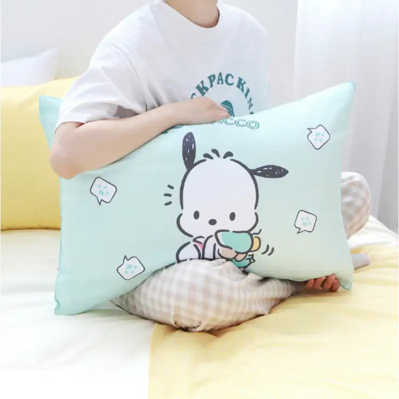 NARA HOME DECO x Sanrio - Pochacco Pure Cotton Pillow Cover Follow - NARA HOME DECO - Home & Living - Harumio