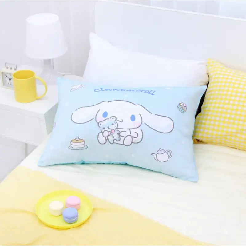 NARA HOME DECO x Sanrio - Cinnamoroll Pure Cotton Pillow Cover Milky - NARA HOME DECO - Home & Living - Harumio