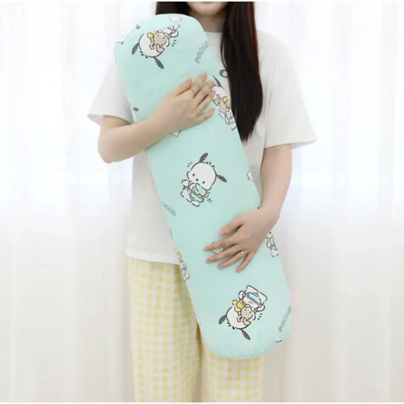 NARA HOME DECO x Sanrio - Pochacco Round Body Pillow Follow - NARA HOME DECO - Long pillow - Harumio